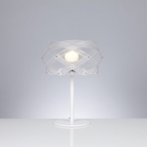 Lampade da tavolo moderne materiale plastico trasparente
