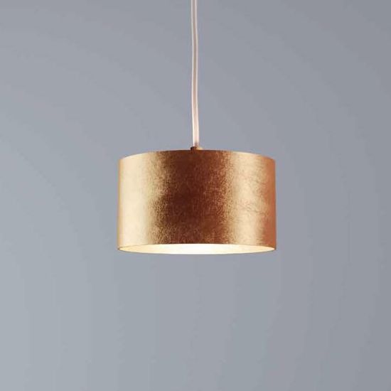 Marchetti pura lampadari moderni cucina 13cm design metallo foglia oro