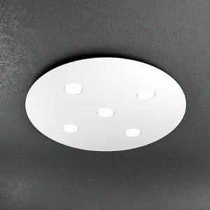 Plafoniera moderna bianca per soggiorno toplight cloud