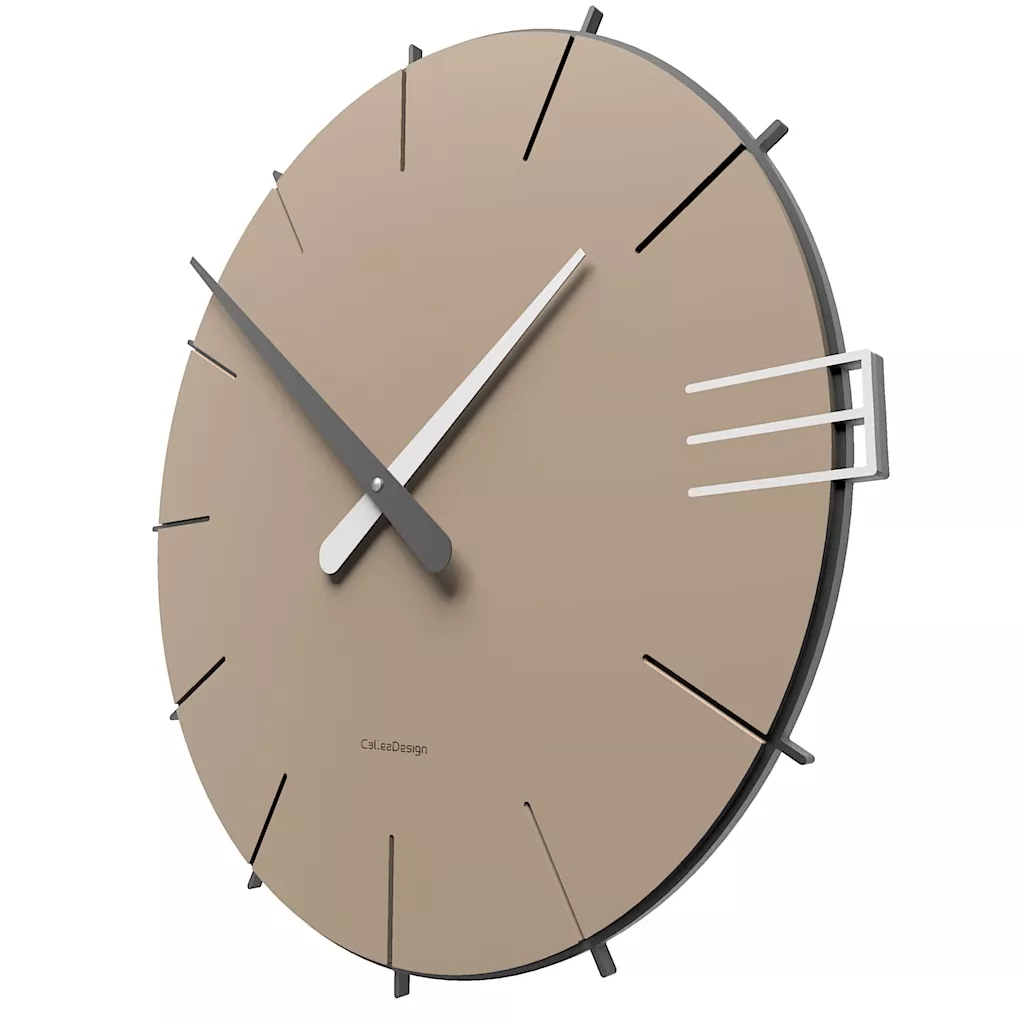 Orologio da parete design moderno legno rotondo 1595