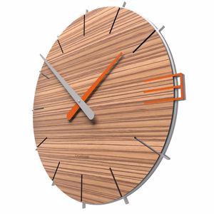 Callea design orologio da parete moderno legno zingana