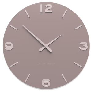 Orologio moderno da parete callea design smarty legno grigio prugna
