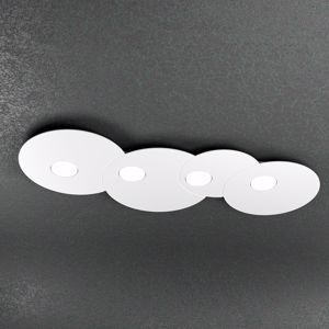 Toplight cloud plafoniera bianca design moderna