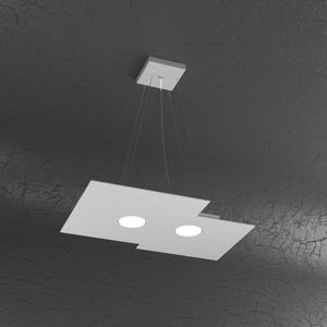 Lampadario per cucina grigio toplight plate