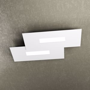 Wally toplight plafoniera led moderna bianca