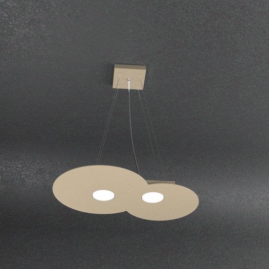 Top light cloud sabbia lampadario da cucina 2 luci led design