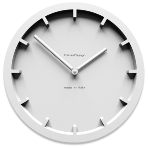 Callea design miny orologio moderno bianco da parete 26