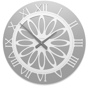 Callea design athena grande orologio da parete 60 alluminio