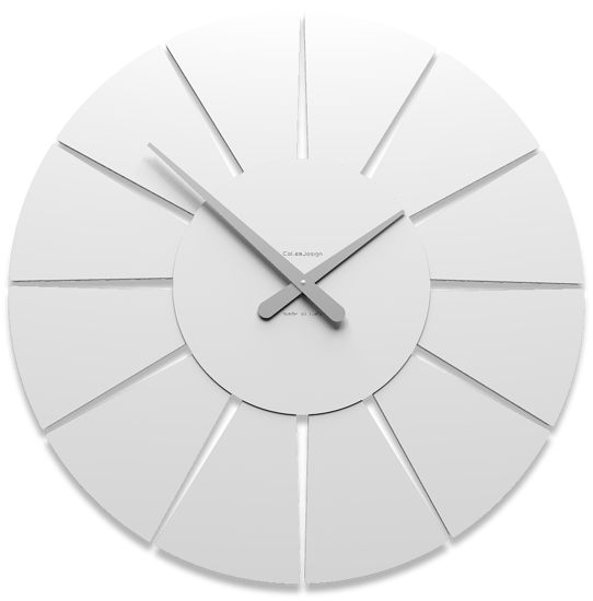 Callea design orologio da parete extreme m bianco design moderno