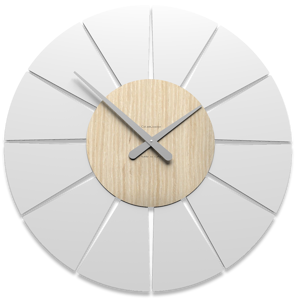 Callea design extreme m orologio moderno da parete rovere decap&eacute;