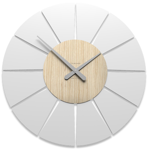 Callea design extreme m orologio moderno da parete rovere decapé