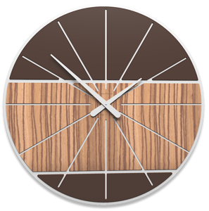 Callea design orologio benjamin da parete 60 colore zingana