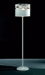 Piantana design moderna bianca lampada da terra per soggiorno
