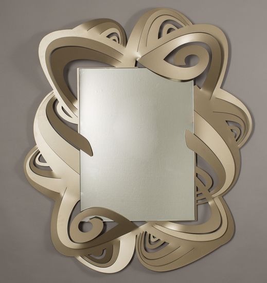 Specchio da parete moderno bronzo design originale