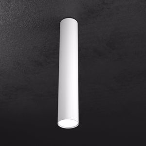 Faretto lungo cilindro da soffitto bianco per interni top light shape