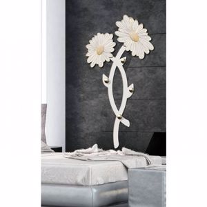 Appendiabiti design floreale da parete per ingresso salone