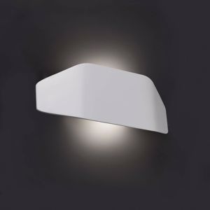 Applique moderno illuminazione per esterno ip44 bianco