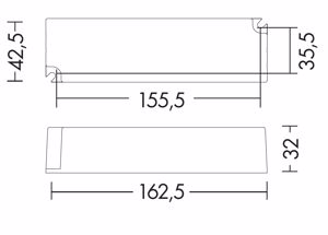 Driver ts302 per striscia led ip67 max 60w