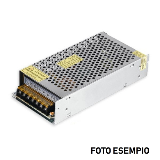 Driver trasformatore in metallo per strip led life ip20 fino a 120w