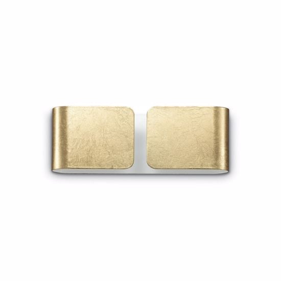 Applique per interni moderna metallo foglia oro