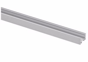 Profilo estruso in alluminio anodizzato per strip led a vista soffitto o parete cod 98061