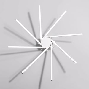 Plafoniera led 21w 3000k vivida shang design moderna promozione ultimo pezzo
