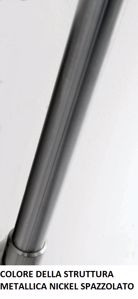 Piantana lampada ad arco base marmo nero paralume pergamena orientabile
