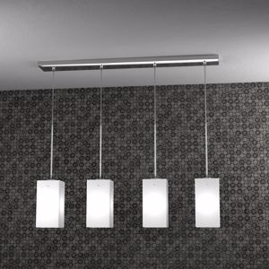 Lampadario per cucina a sospensione moderna 4 luci