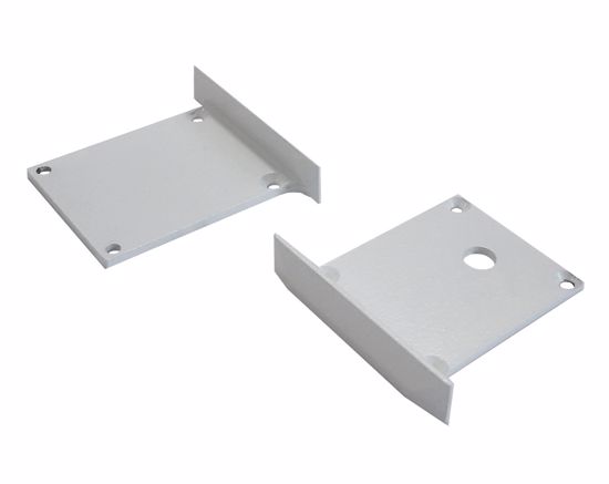 Tappi di chiusura in alluminio 2 pezzi per profilo alluminio ebi010b