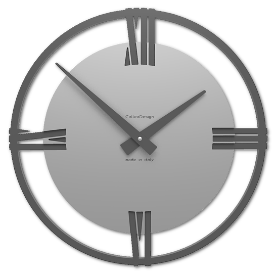 Callea design sirio orologio a muro moderno 30cm alluminio