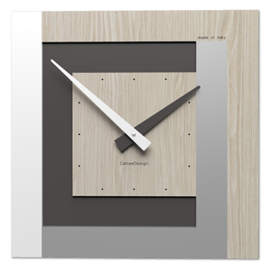 Orologio da parete moderno rovere breeze clock40 callea design