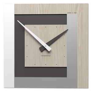 Orologio da parete moderno rovere breeze clock40 callea design