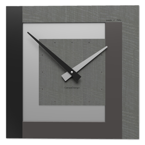 Clock40 callea design orologio moderno da parete radica grigia