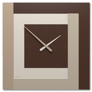 Callea design clock63 orologio cioccolato da parete moderno