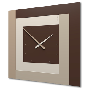 Callea design clock63 orologio cioccolato da parete moderno