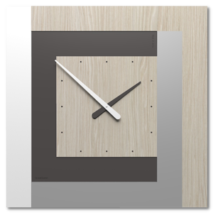 Clock63 callea design orologio a parete moderno rovere breeze