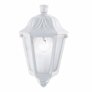 Applique lanterna classica per esterno bianca ip55