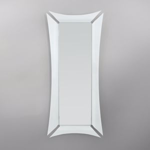 Specchio da parete terra bianco design moderno