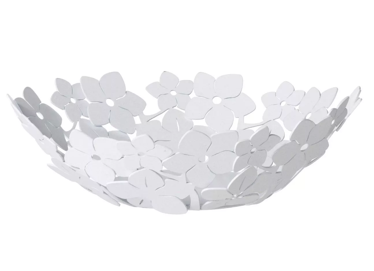 Piccolo centrotavola design fiori di loto cucina moderna bianco