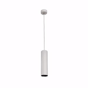 Linea light baton lampada a sospensione led 7.5w cilindro bianco per bancone