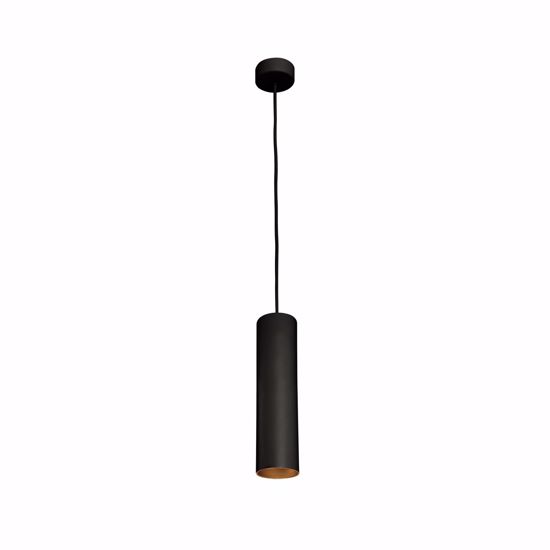 Baton linea light lampade sospensione design penisola moderna led 7.5w 3000k nero e oro