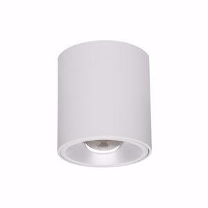 Faretto led soffitto linea light cilindro bianco baton 7.5w 3000k