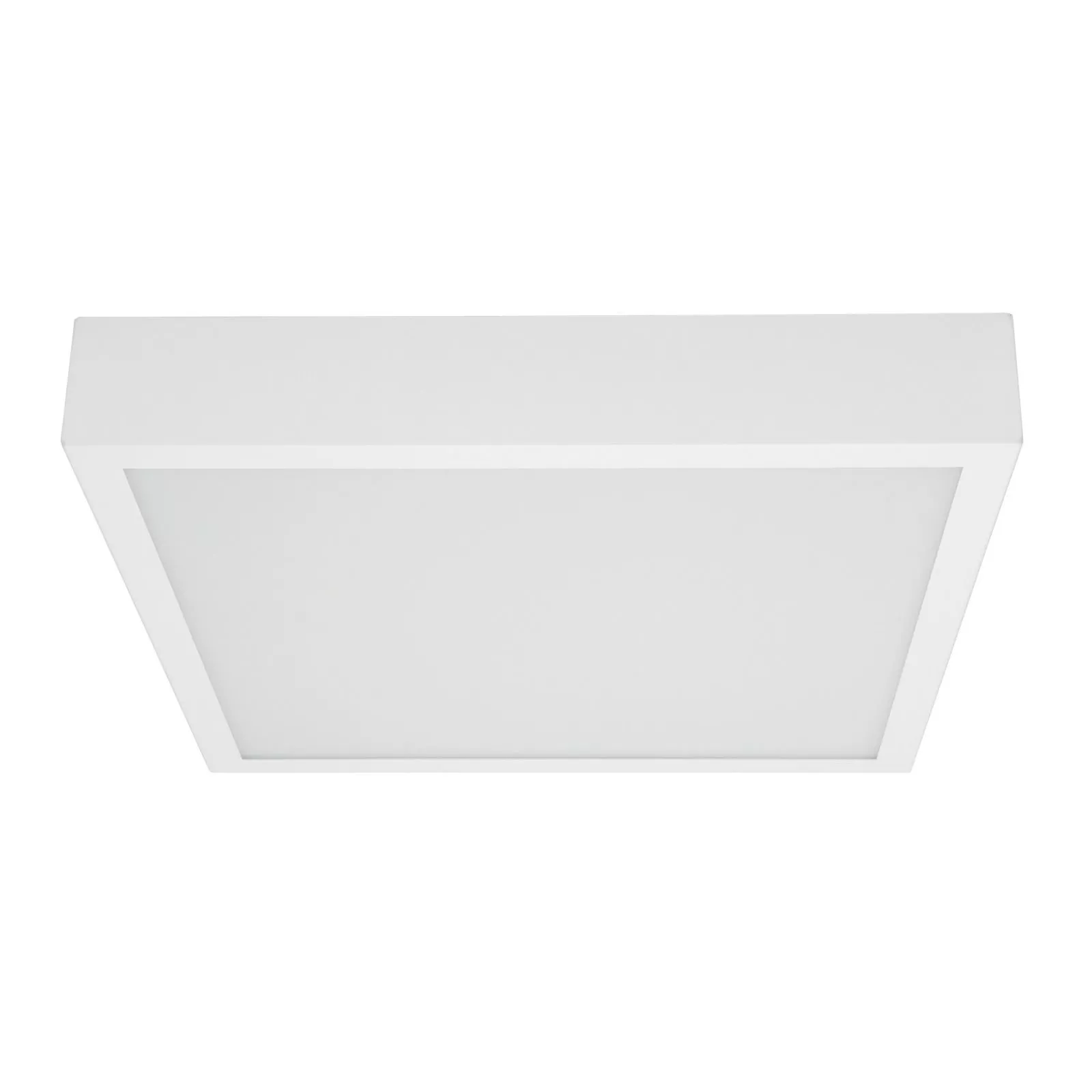Linea light plafoniera led box squadrata bianca 31w 3000k soffitto parete -  8231