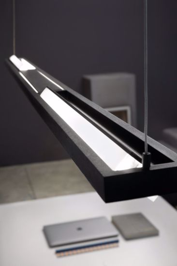 Tablet stilnovo lampadario moderno bianco per tavolo da ufficio led 3000k