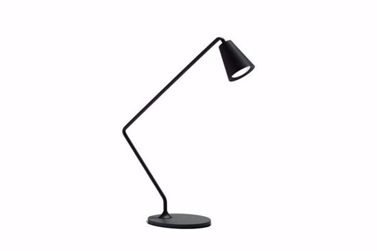 Linealight lampada per scrivania led conus nera moderna 6w 3000k