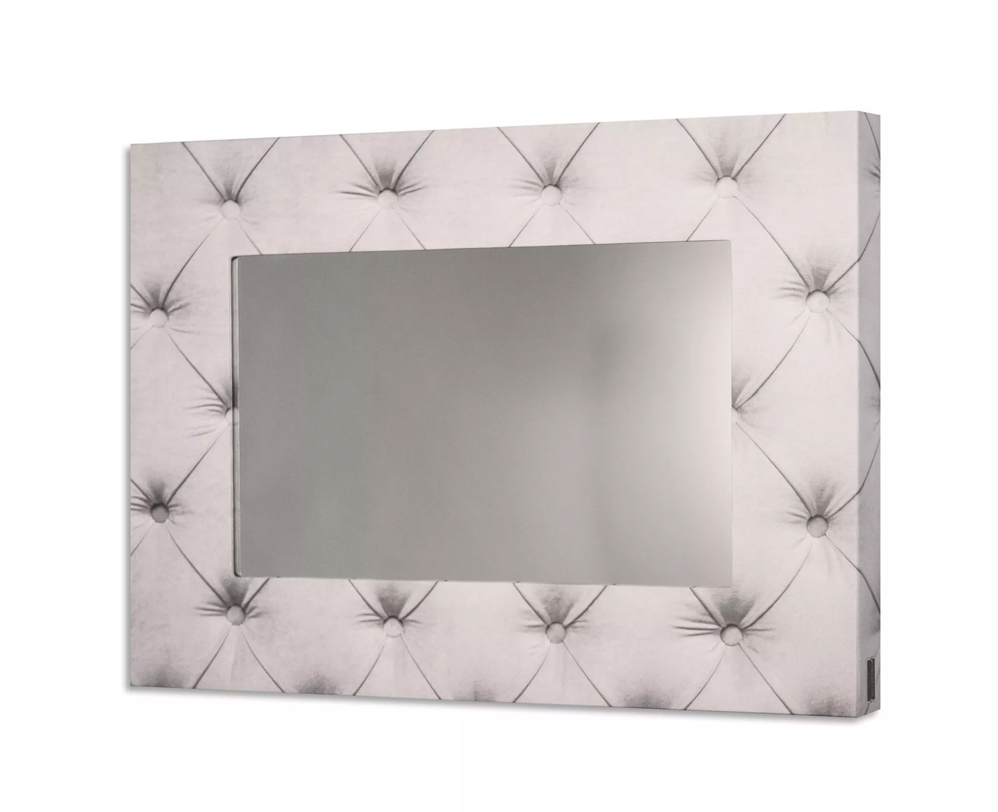 Specchio da parete per camera da letto 100x70 cornice legno - 5810
