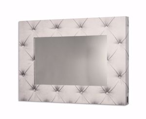 Specchio per camera da letto 100x70 cornice legno decorativa