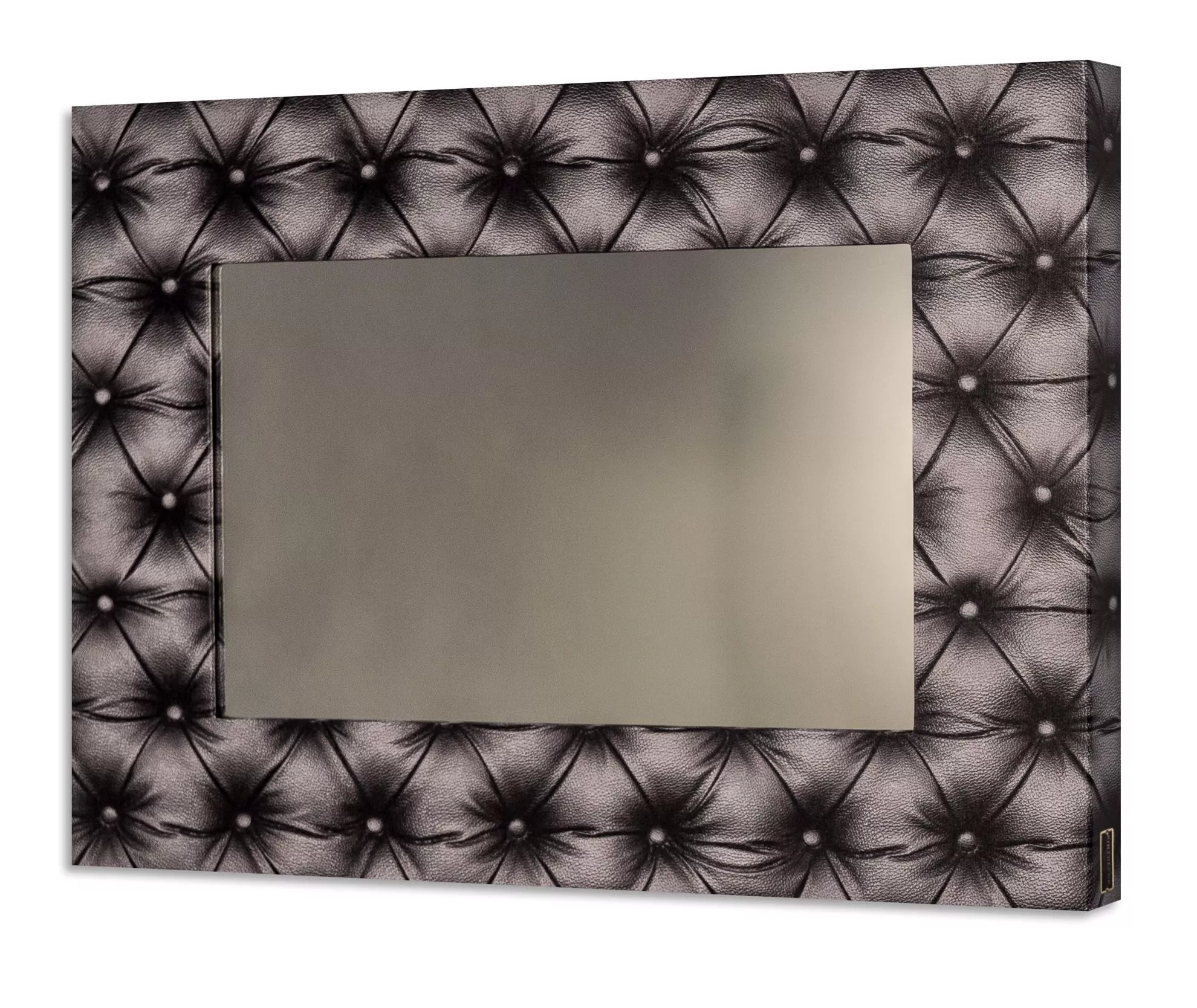 Specchi da parete rettangolare per camera da letto nero 80x60cm - 5811