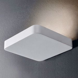 Applique led 12w 3000k mensola bianca moderna