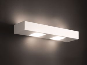 Applique luminoso 5xgx53 led design moderna bianco luce sopra sotto